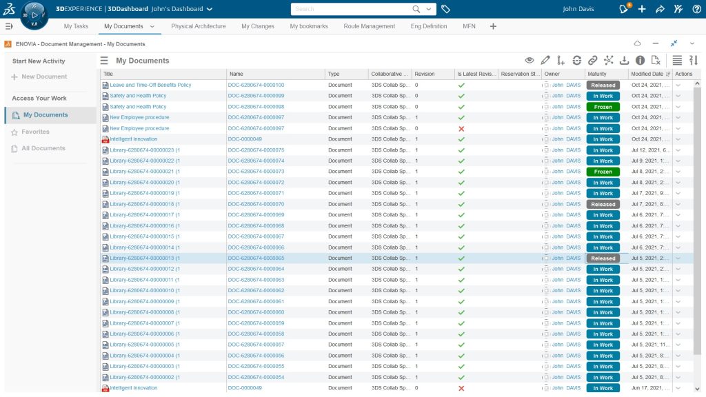 ENOVIA Document Management