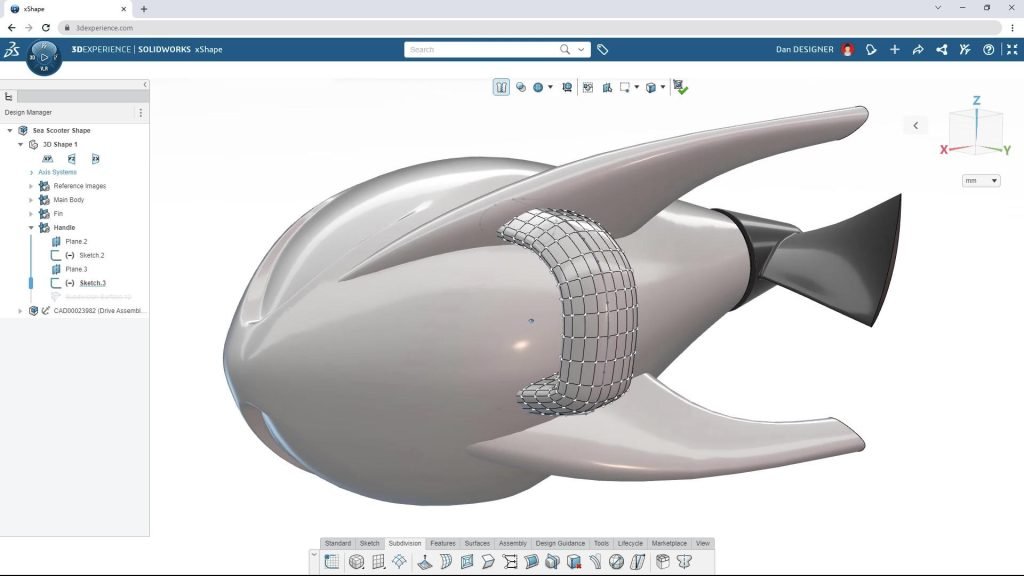 Sub-D Modeling in the Cloud