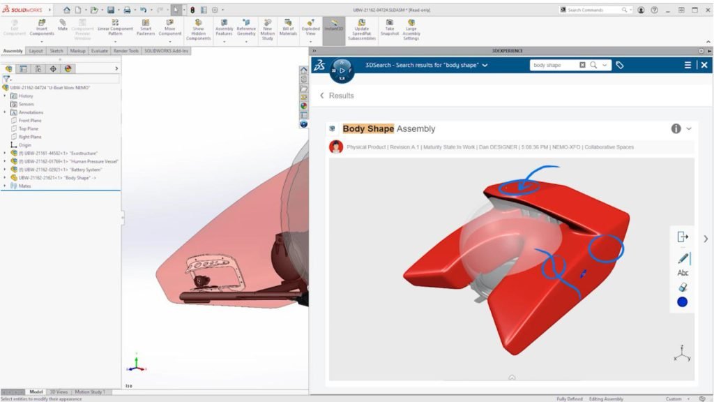 SOLIDWORKS 3DEXPERIENCE Workflow