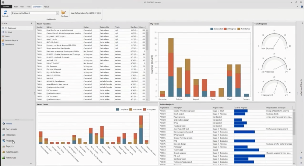 SOLIDWORKS PDM vs Manage