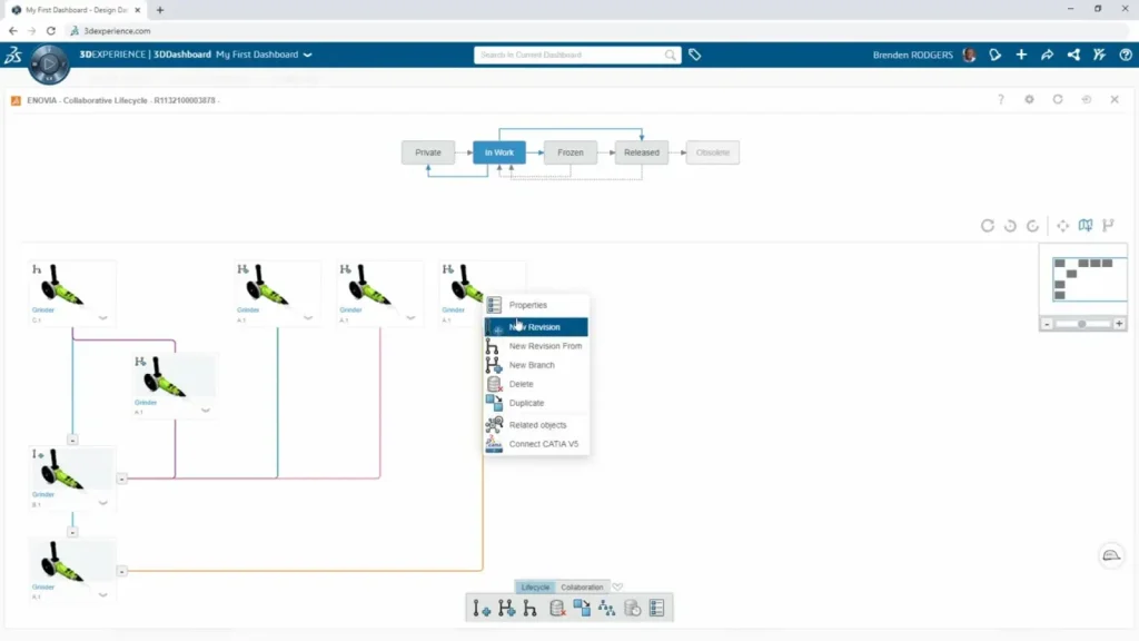 3DEXPERIENCE Revision Control