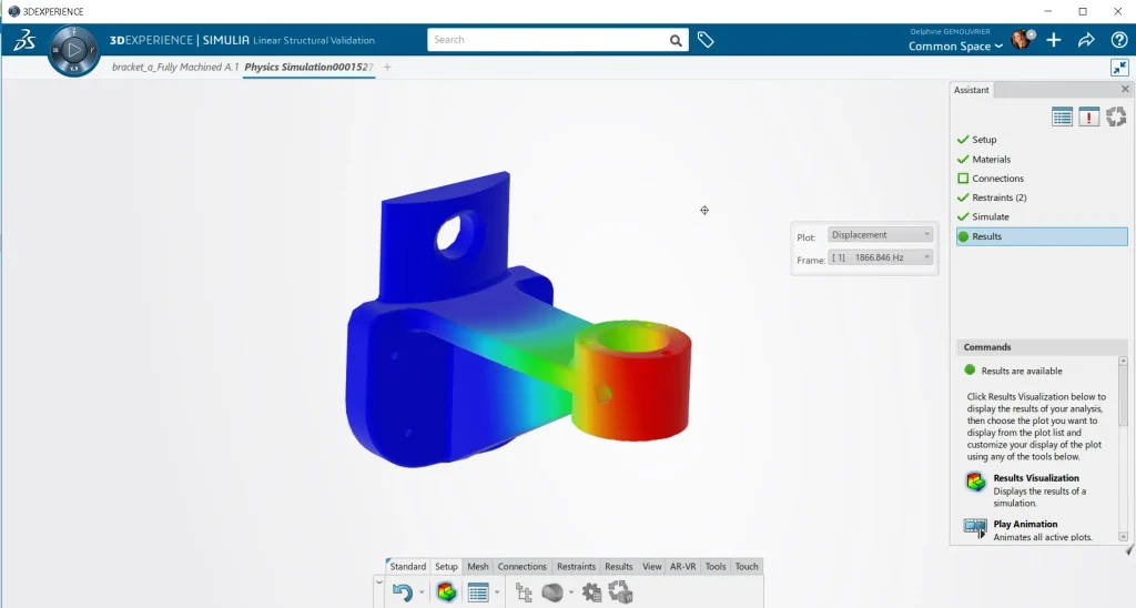 SIMULIA Frequency Simulation