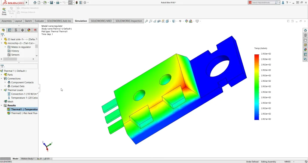 SOLIDWORKS Thermal Analysis