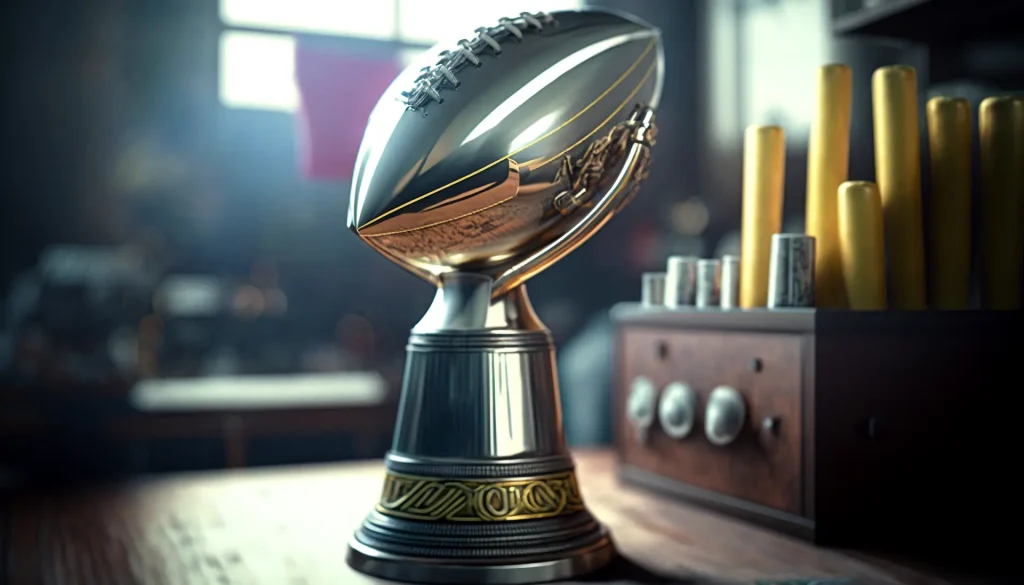 Super bowl trophy