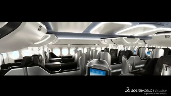 SOLIDWORKS Visualize Aerospace Example 6