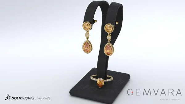 SOLIDWORKS Visualize Jewelry 1