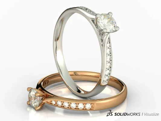 SOLIDWORKS Visualize Jewelry 6