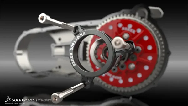 SOLIDWORKS Visualize Mechanical Example 15