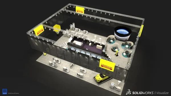 SOLIDWORKS Visualize Trade Show Example 11