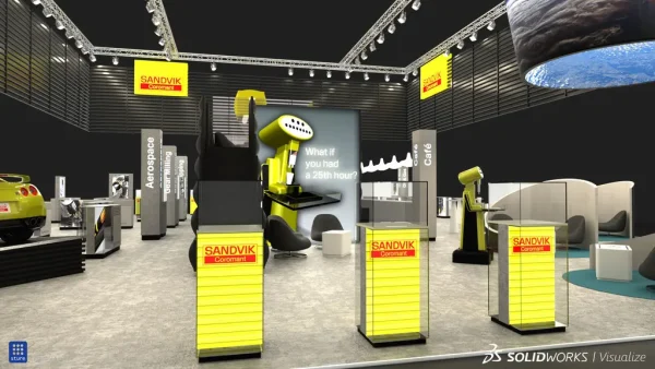 SOLIDWORKS Visualize Trade Show Example 12