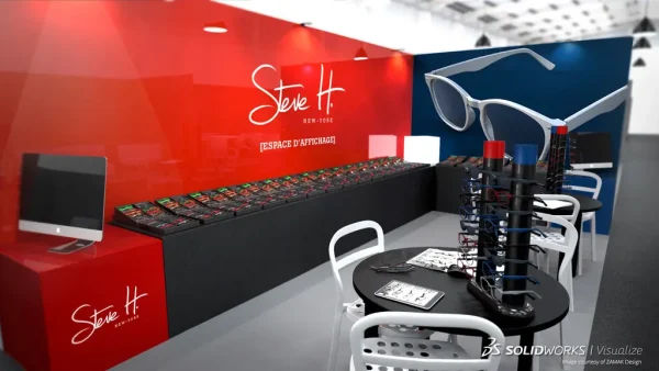 SOLIDWORKS Visualize Trade Show Example 15